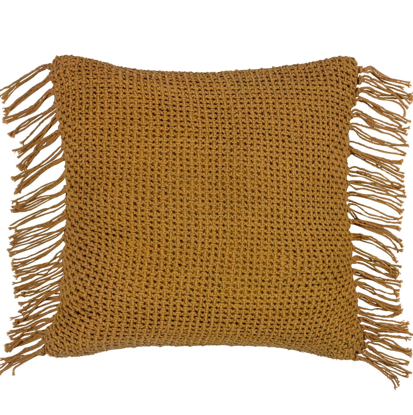 NIMBLE 45X45 FEATHER FILLED CUSHION HONEY