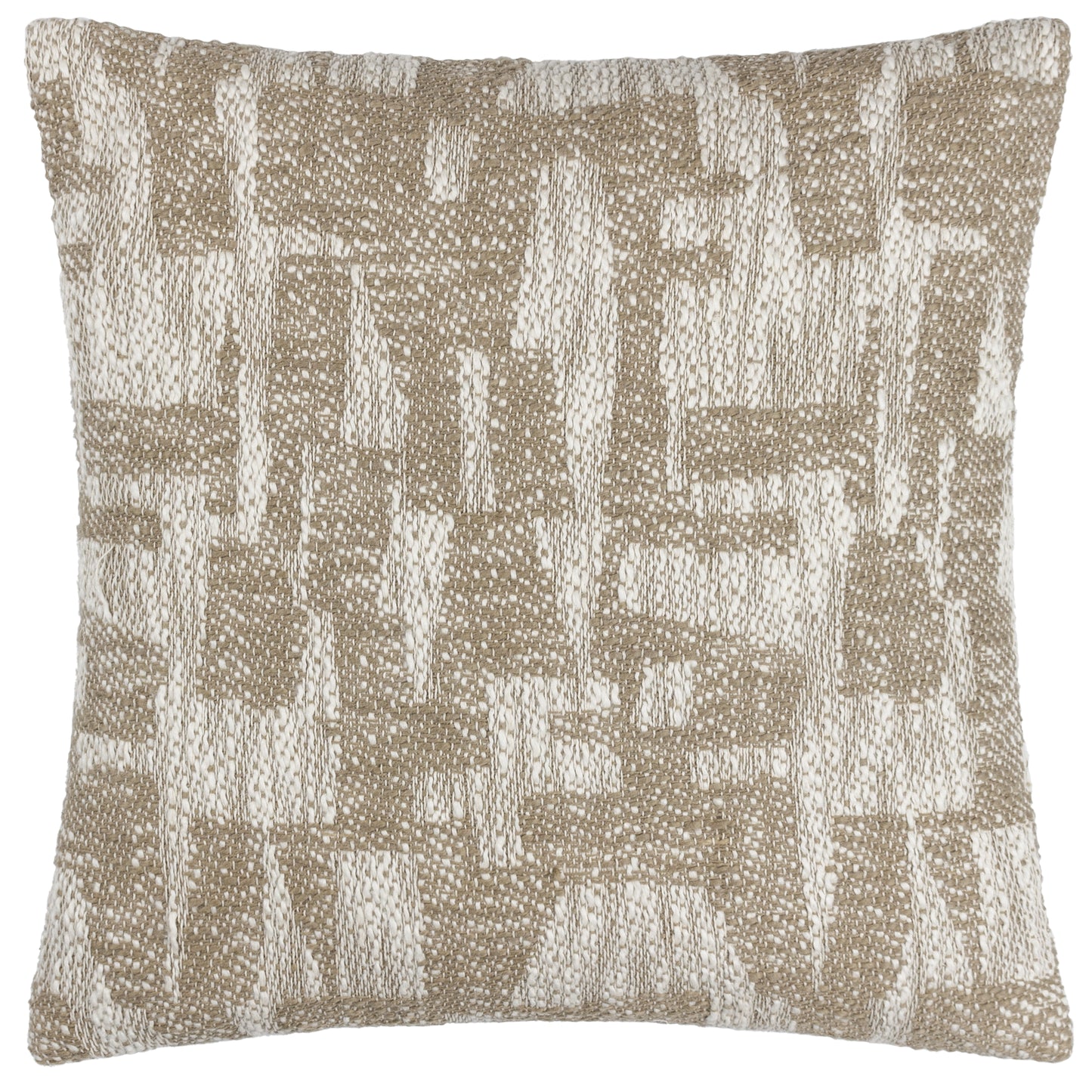 OLA 45X45 FEATHER FILLED CUSHION TAUPE