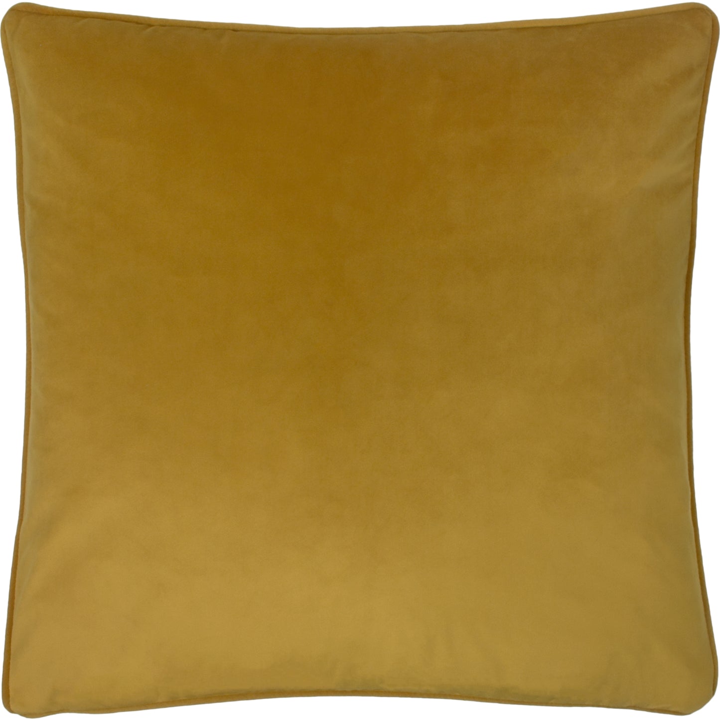 OPULENCE 55X55 FEATHER FILLED CUSHION SAFFRON