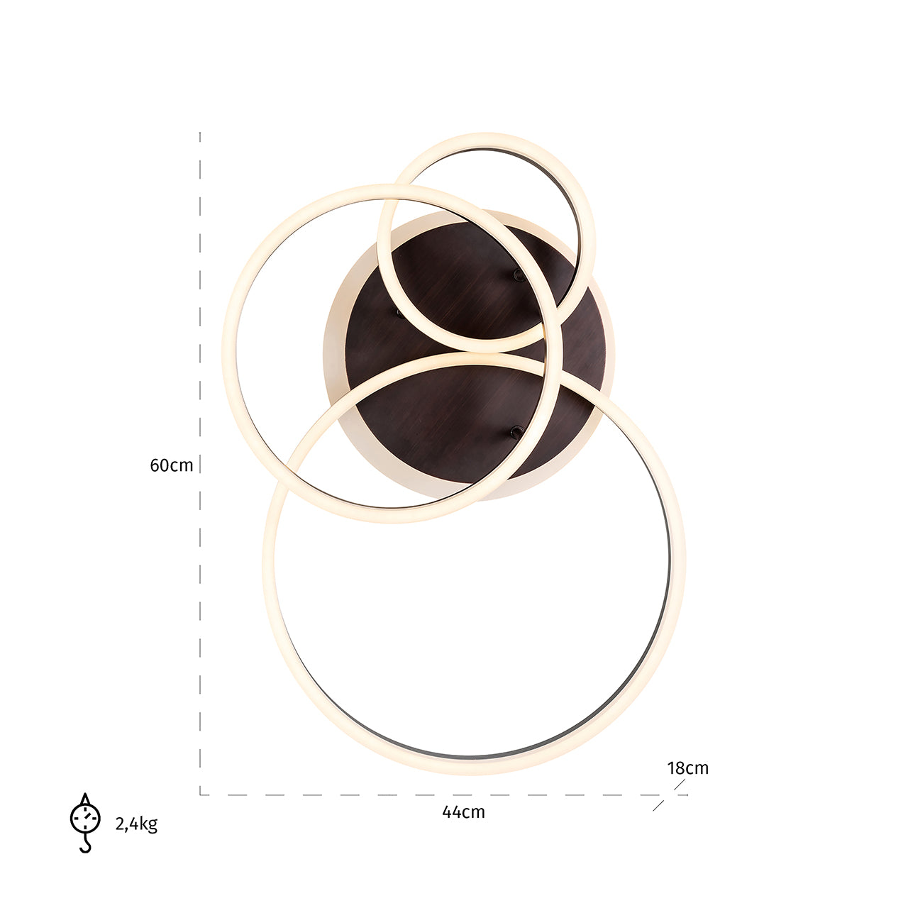 Ceiling light Mosa (Bronze)- Richmond Interiors