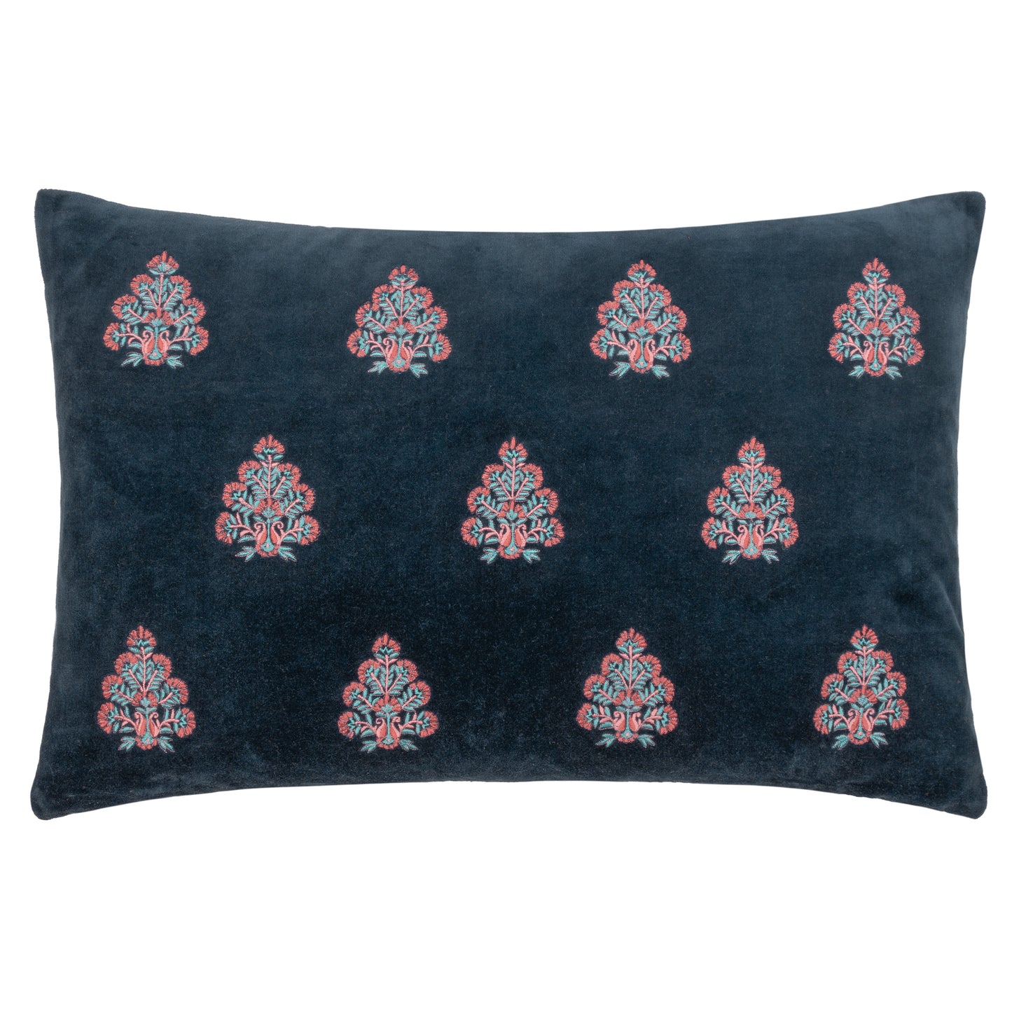 RENNES 40X60 FEATHER FILLED CUSHION NAVY