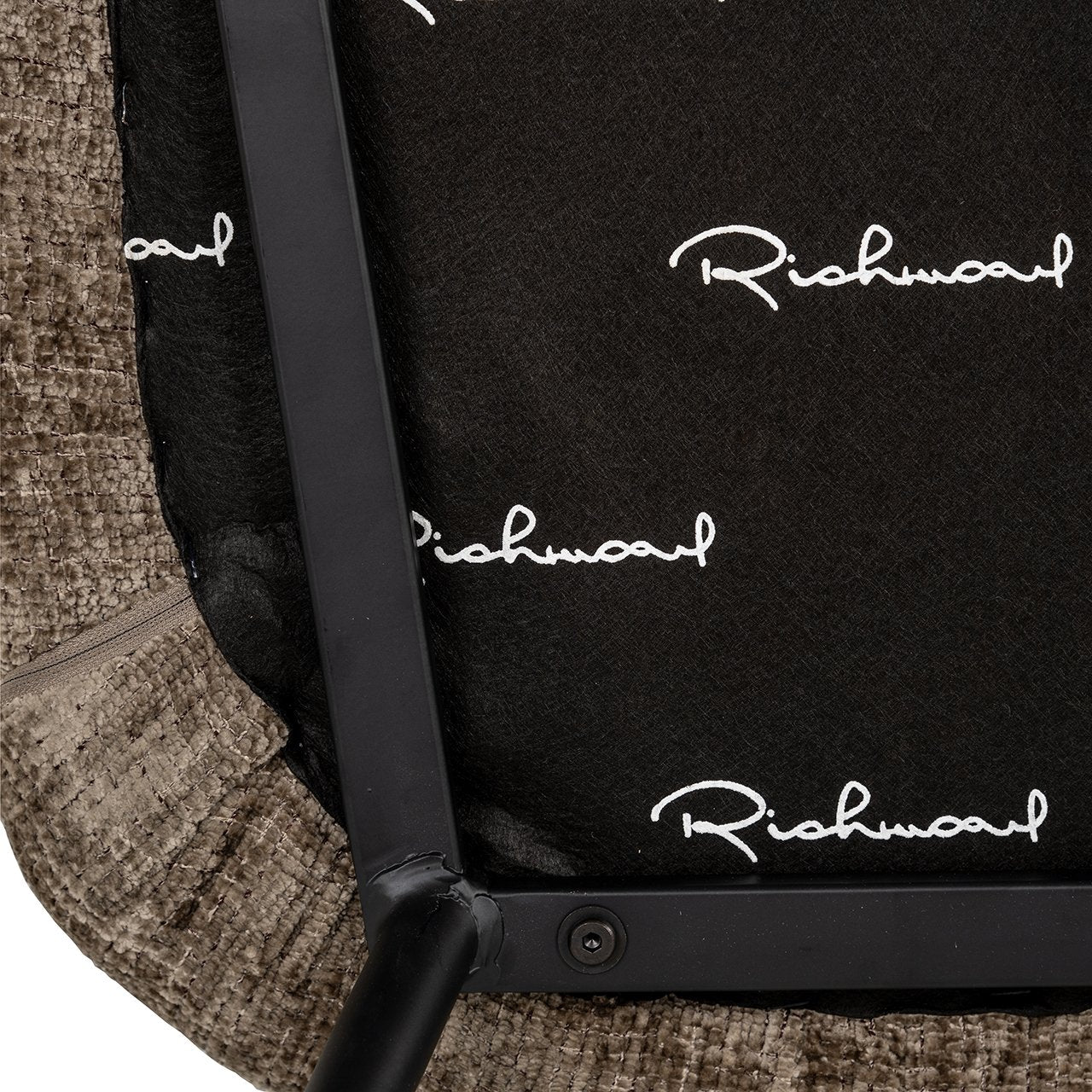 Chair Xandra stone chenille fire retardant (Niagara 104 Stone Chenille)- Richmond Interiors