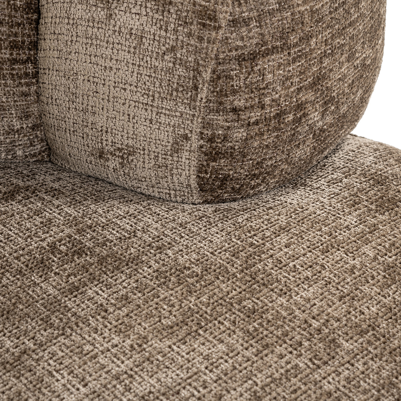 Lounge love chair Penelope stone fire retardant (Niagara 104 Stone Chenille)- Richmond Interiors