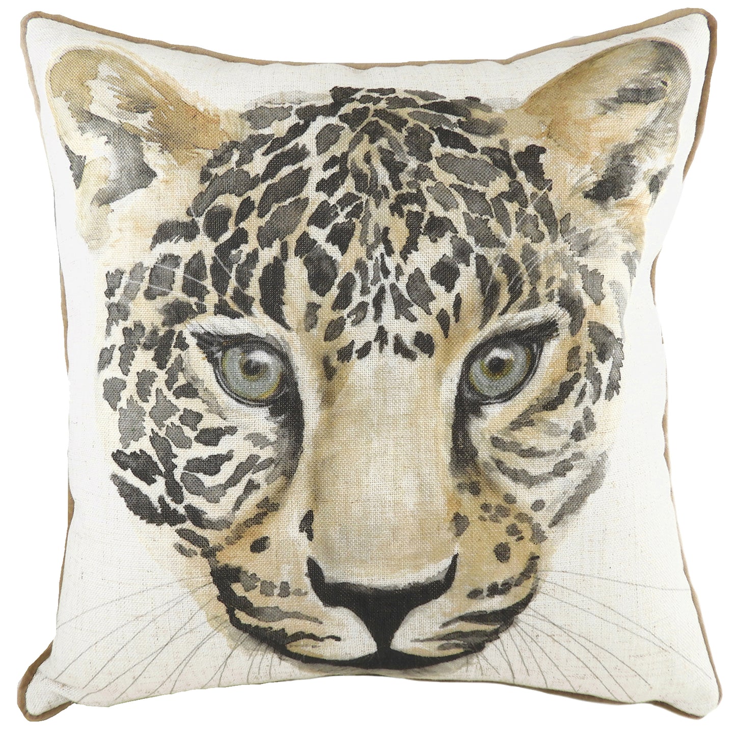 SAFARI LEOPARD RV MB 43X43 C/C WHITE