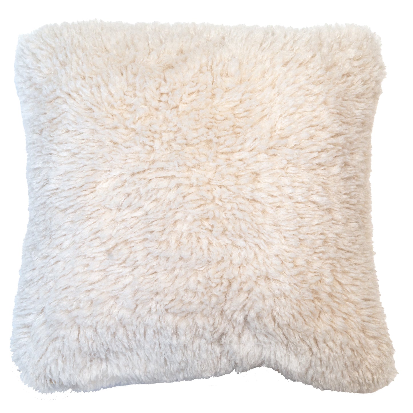 TEXTURED TACTILE CUSHION-IVORY 45 X 45