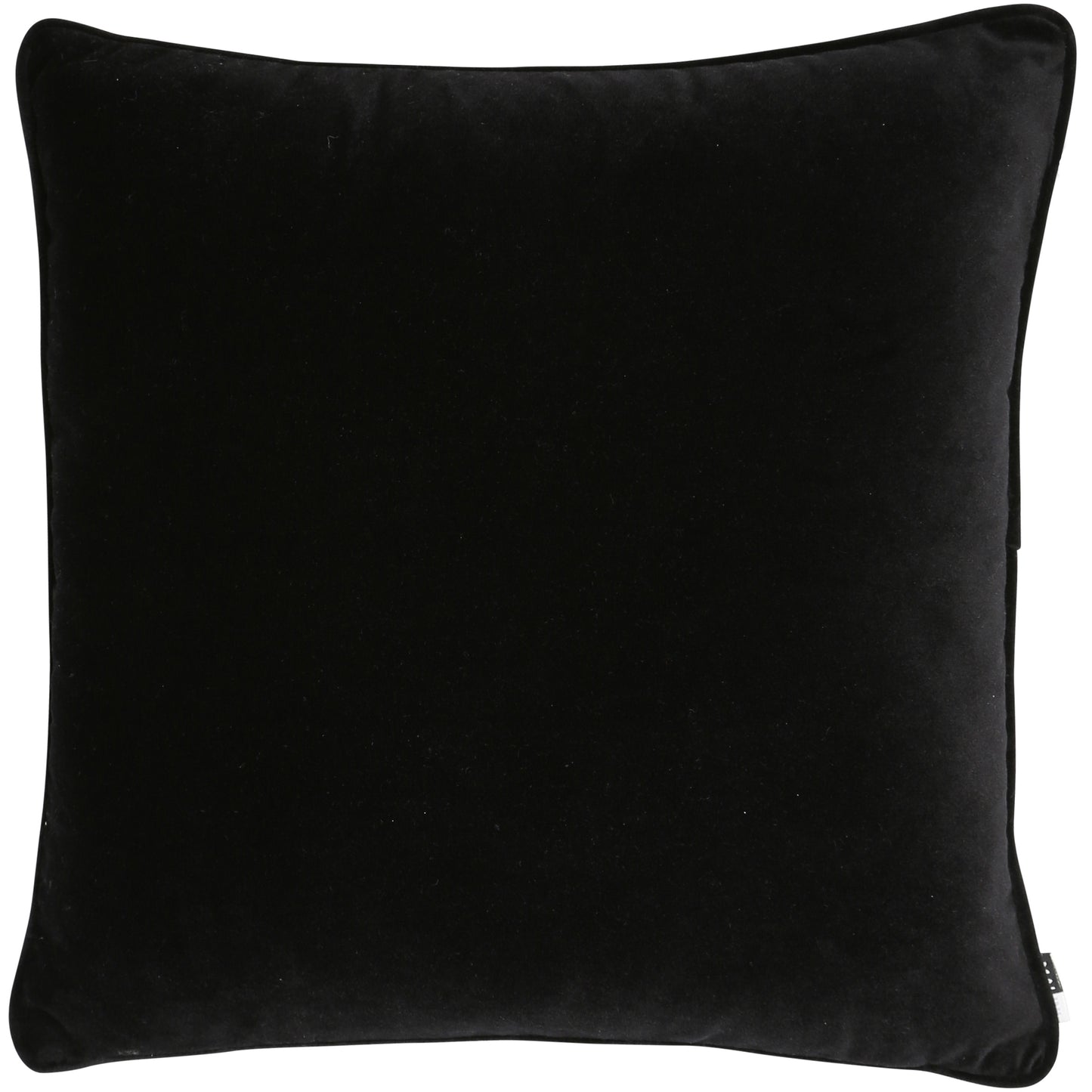 VELVET PIPED BLACK 43 X 43