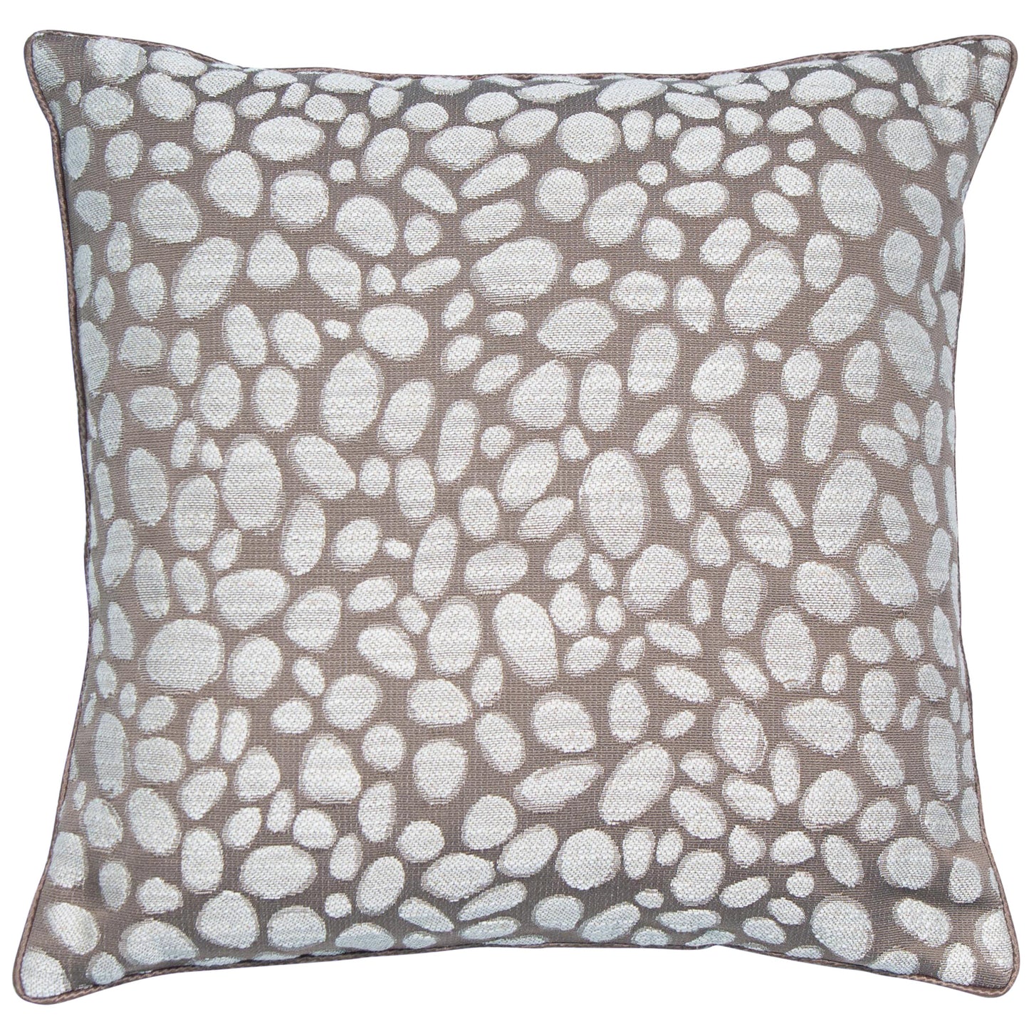 PEBBLES DESIGN WEAVE TAUPE 43 X 43