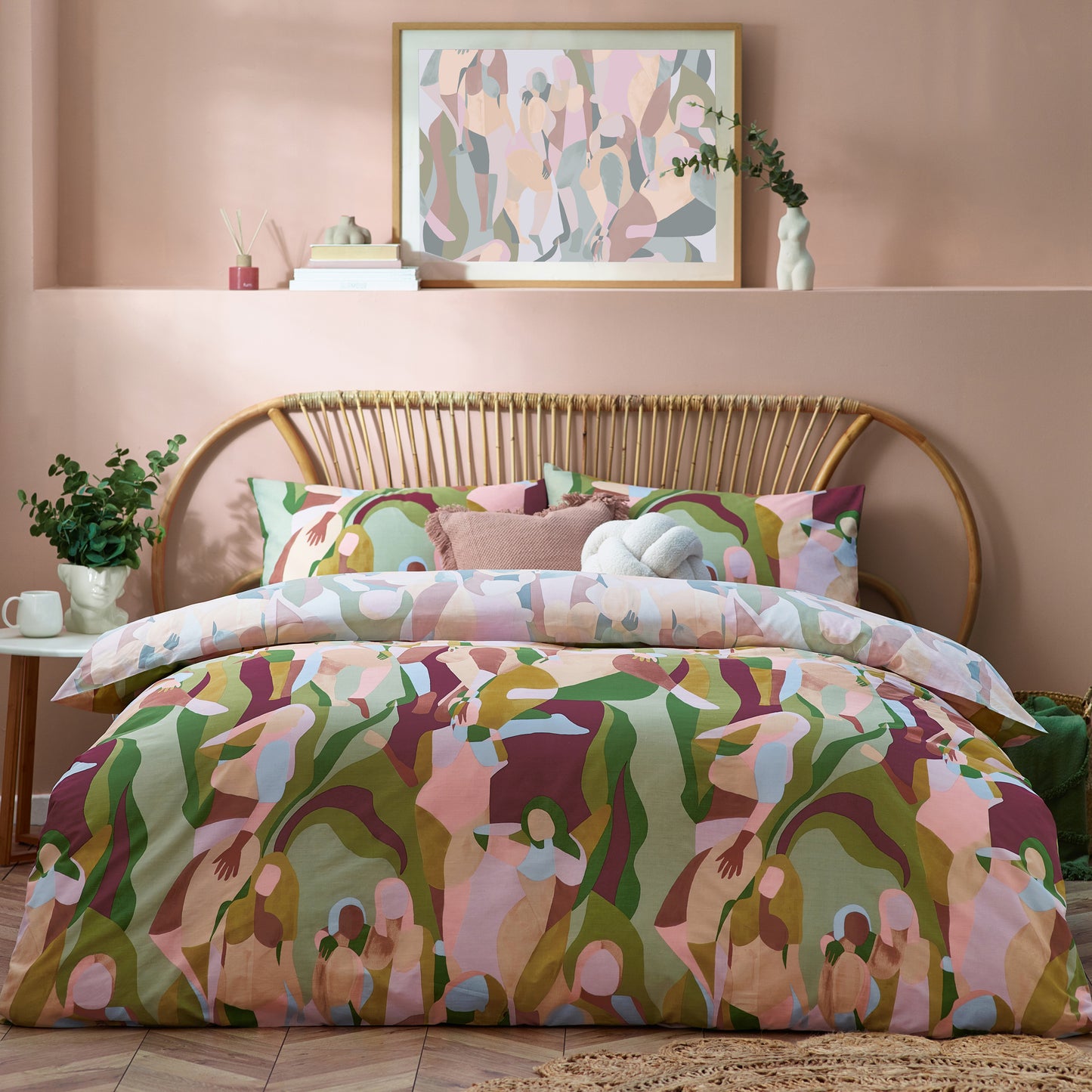SELF LOVE SINGLE DUVET SET MULTI