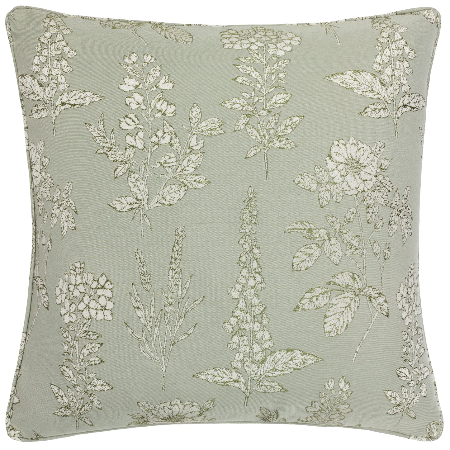 SOPHIA 50X50 FEATHER FILLED CUSHION SAGE