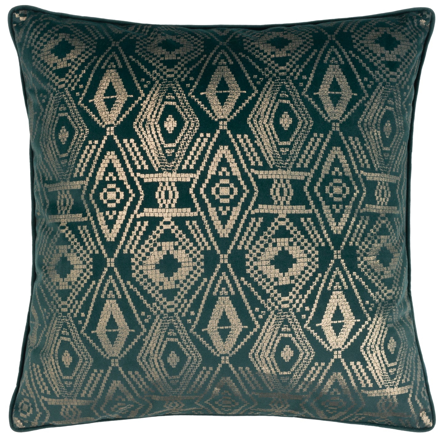 TAYANNA 50X50 FEATHER FILLED CUSHION EMERALD
