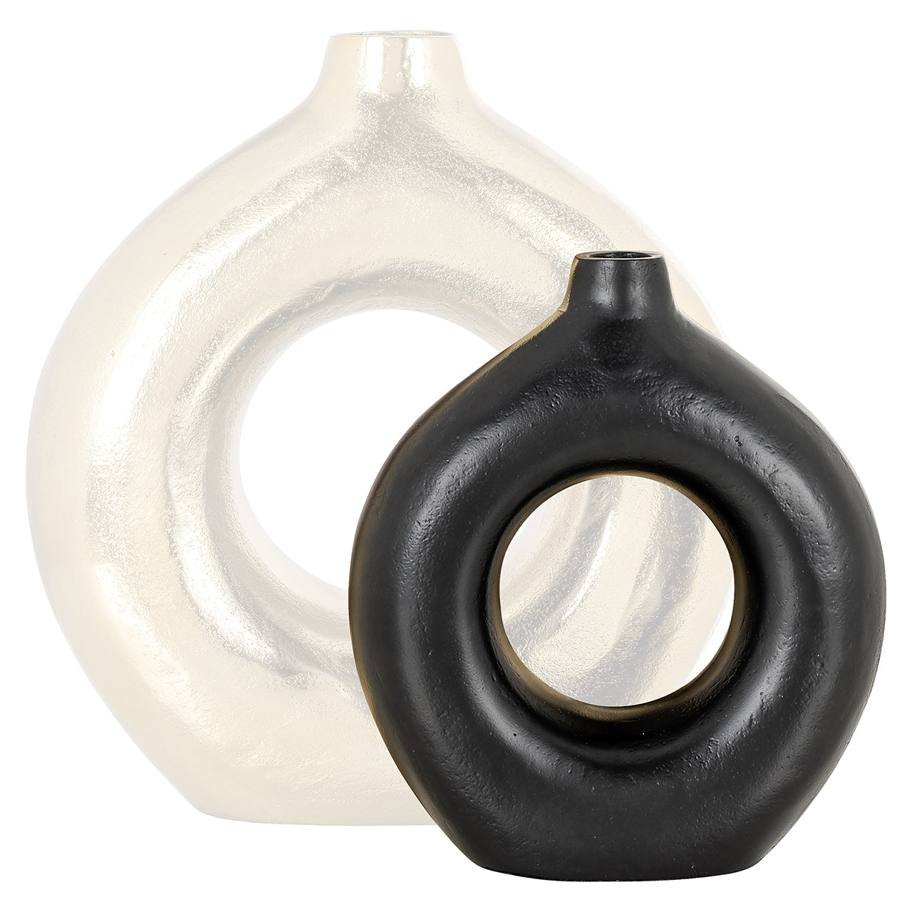 Vase Felice black (Black)- Richmond Interiors