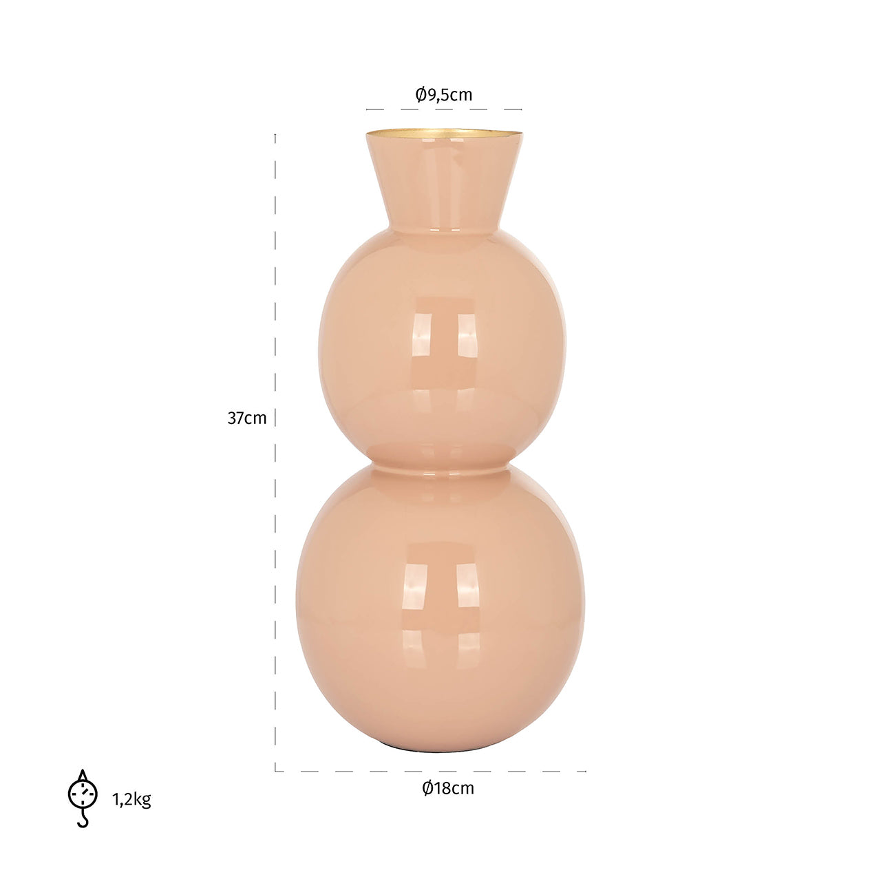 Vase Jared- Richmond Interiors