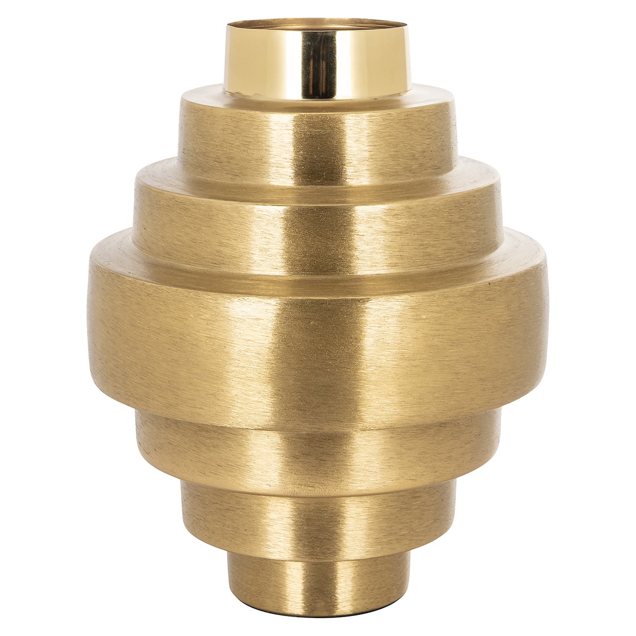 Vase Akelei gold (Gold)