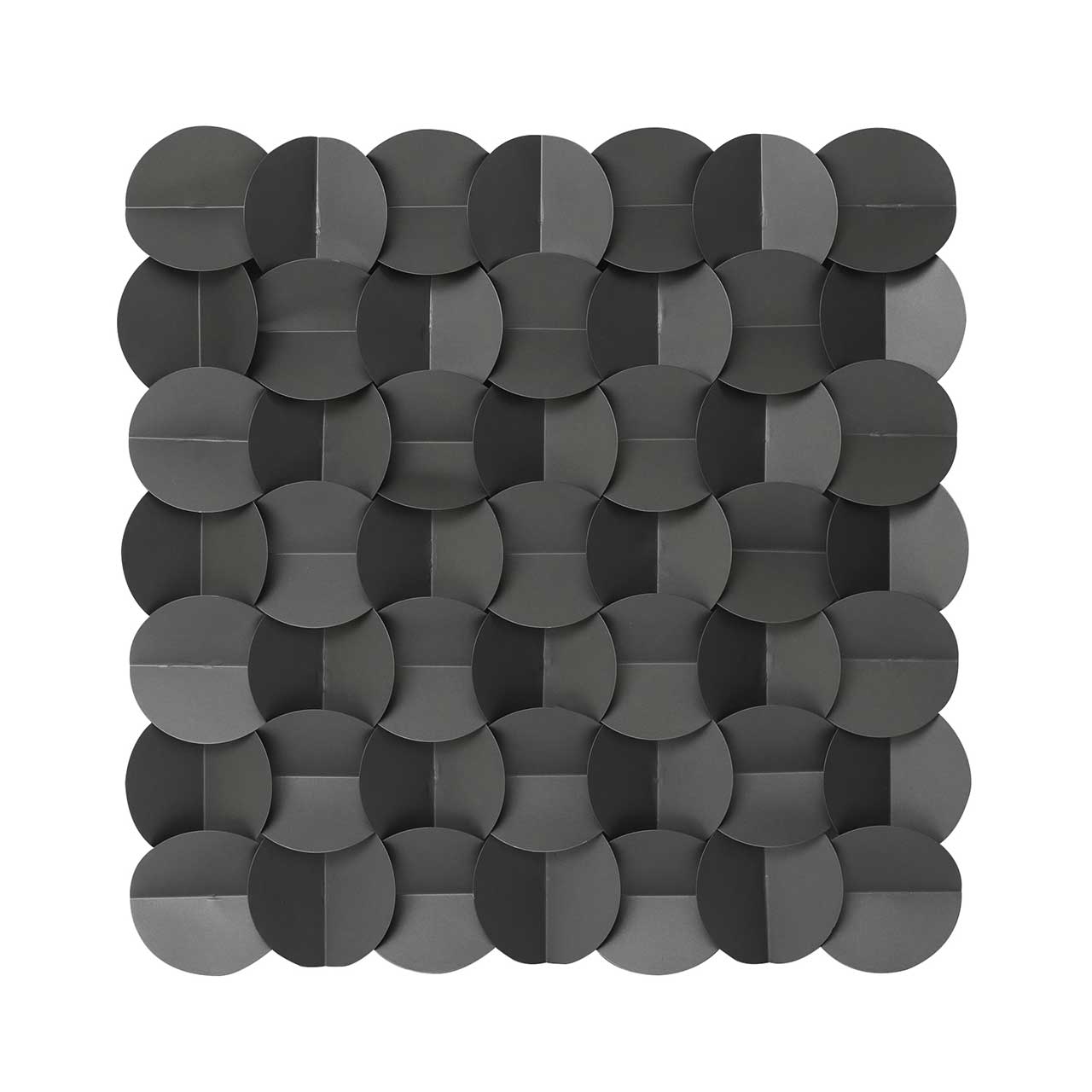 59.9cm Grey Gunmetal Wall Decoration