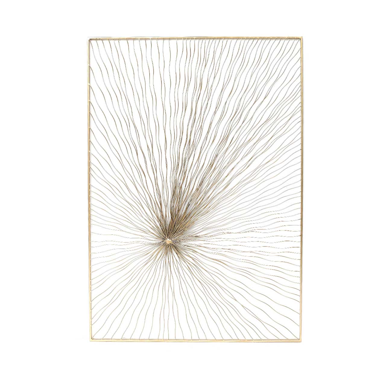 120cm Gold Metal Wall Decoration