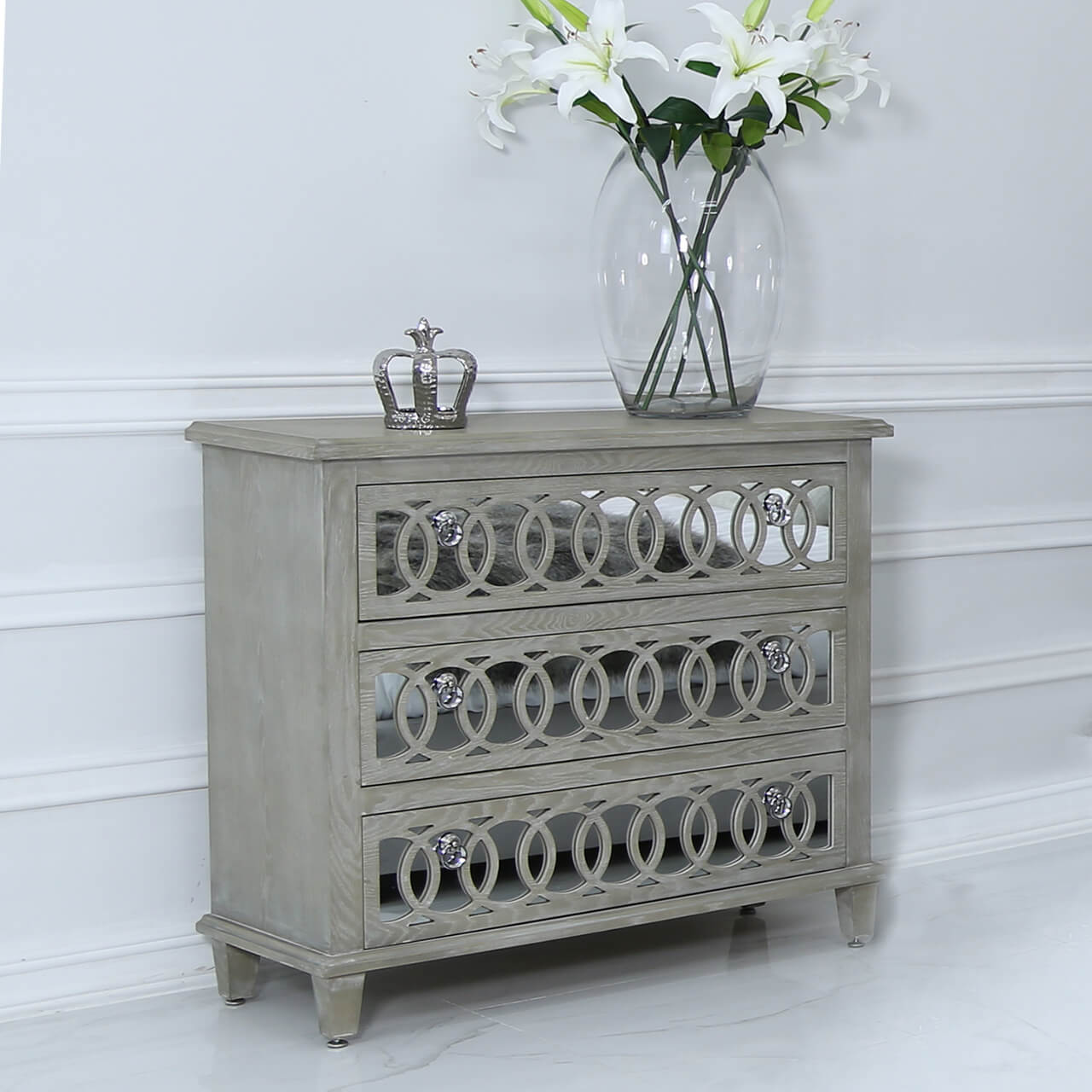 Bayview 3 Drawer Chest Natural