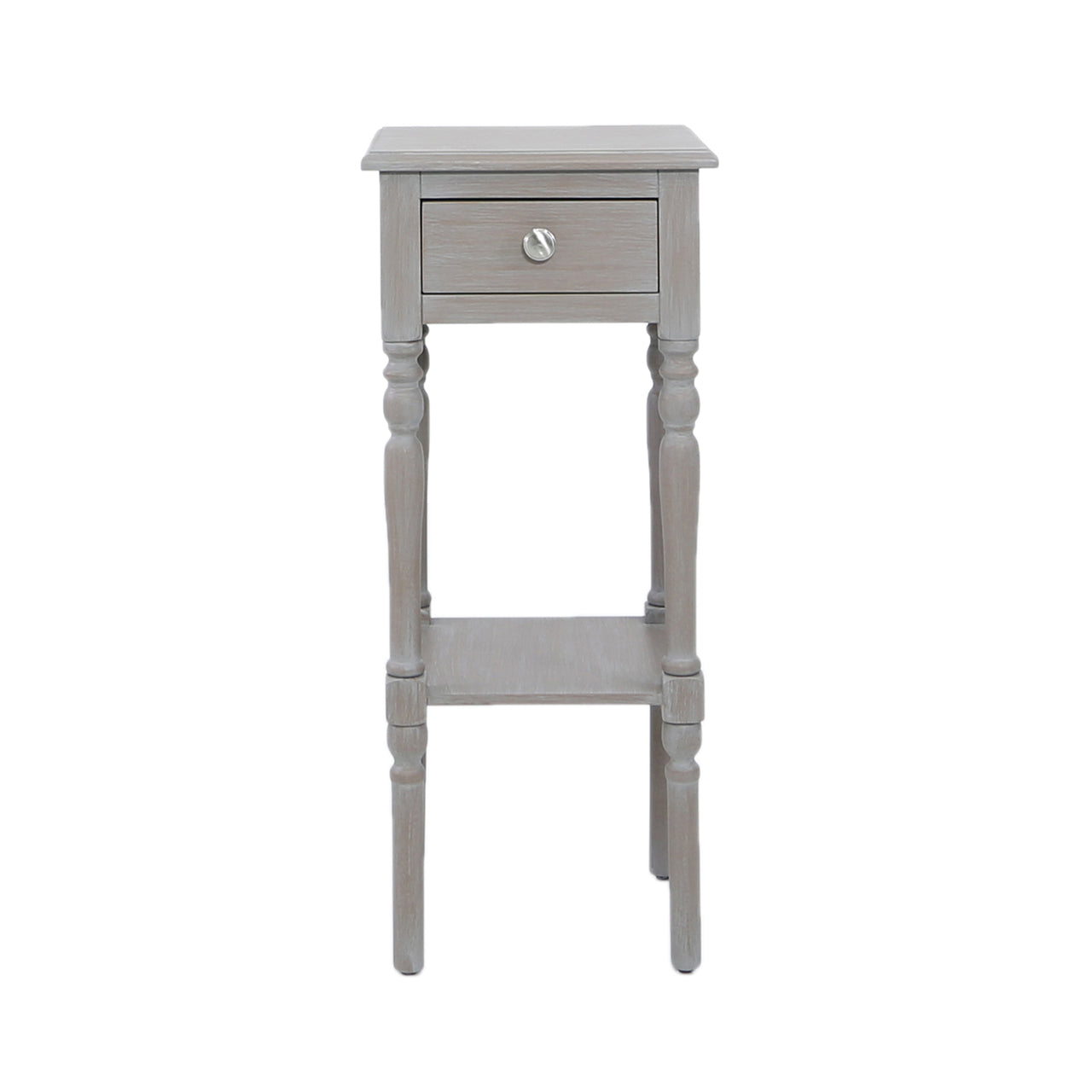 Delta 1 Drawer Telephone Table Taupe - Ball Handle