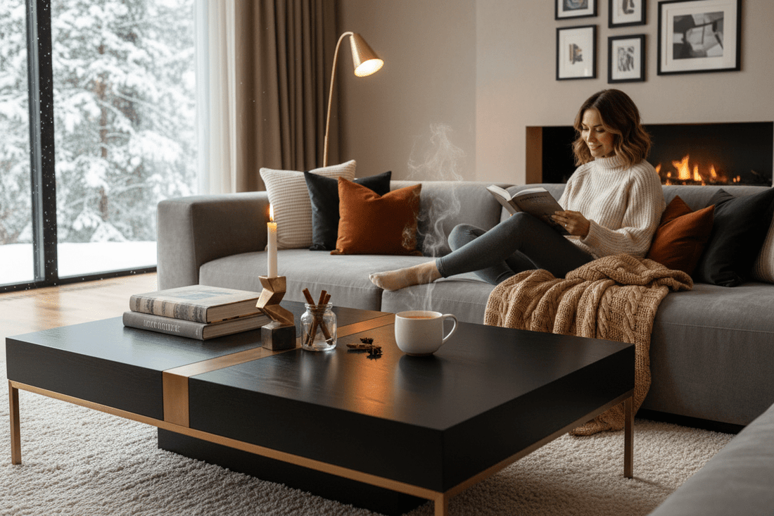 How to Choose a Coffee Table: Size, Shape, Materials + Best Picks by Budget - Canwell Interiors Limited