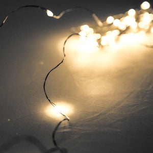 100 LED Battery Micro Lights Silver Wire - Canwell Interiors Limited - Hills