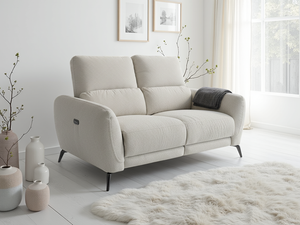 Sorrento Electric Recliner Beige 2 Seater - Xshowhome