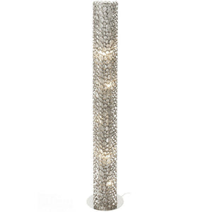 Venus Nickel Tube Standard Lamp by Libra