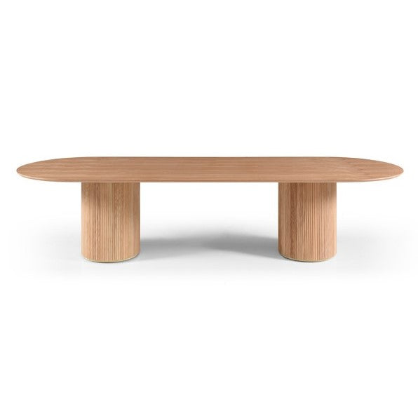 Lantine 320 Dining Table - Pill Shaped - Ash Oak - Tommy Franks