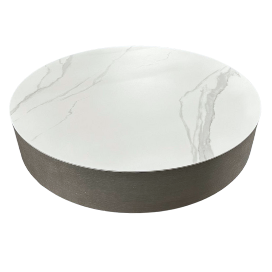 Coin Coffee Table - Pewter - Tommy Franks