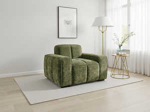 Paris Sofa Olive Armchair - Xshowhome