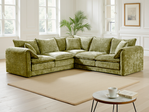 Solaya Sofa Green Large Corner - Xshowhome