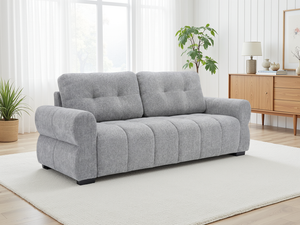 San Marino Sofa Grey 3 Seater - Xshowhome