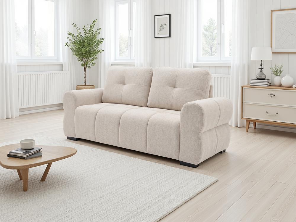 San Marino Sofa Beige 2 Seater - Xshowhome