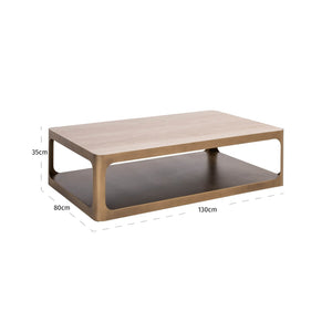 Coffee table Claridge sand