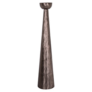 Candle holder Saphira smoke large