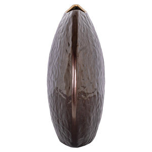 Vase Jony dark brown