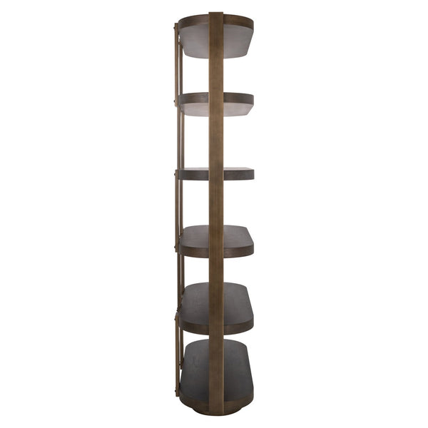 Display cabinet Ellington brown