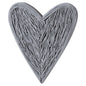 Large Grey Willow Branch Heart