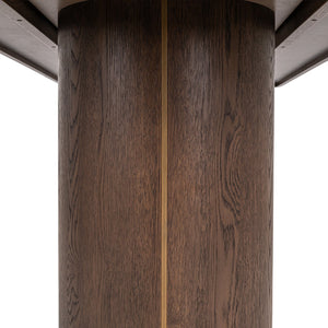Dining table Willox brown 235 including glass
