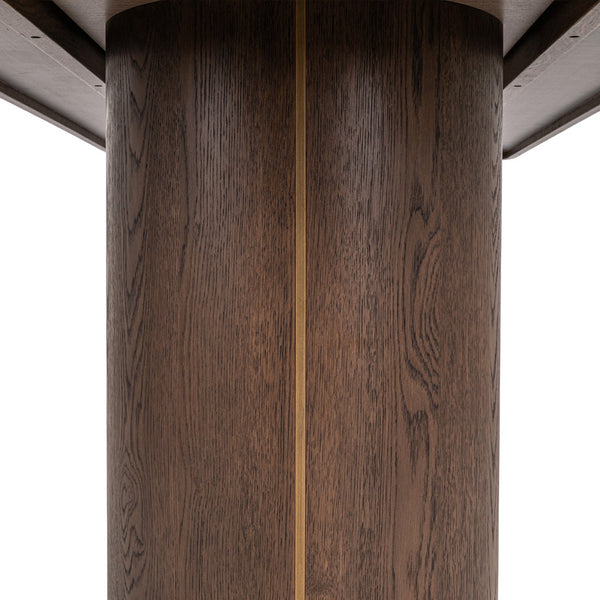 Dining table Willox brown 235 including glass
