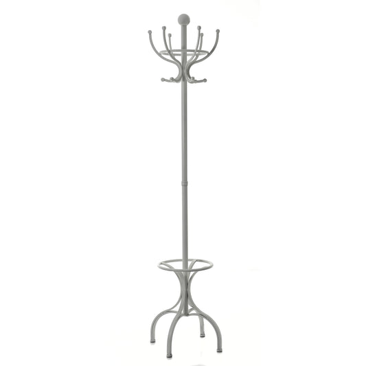 White Hat & Coat Stand