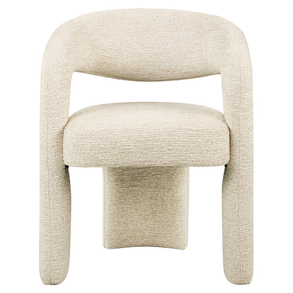 Dining chair Soho natural linear fire retardant