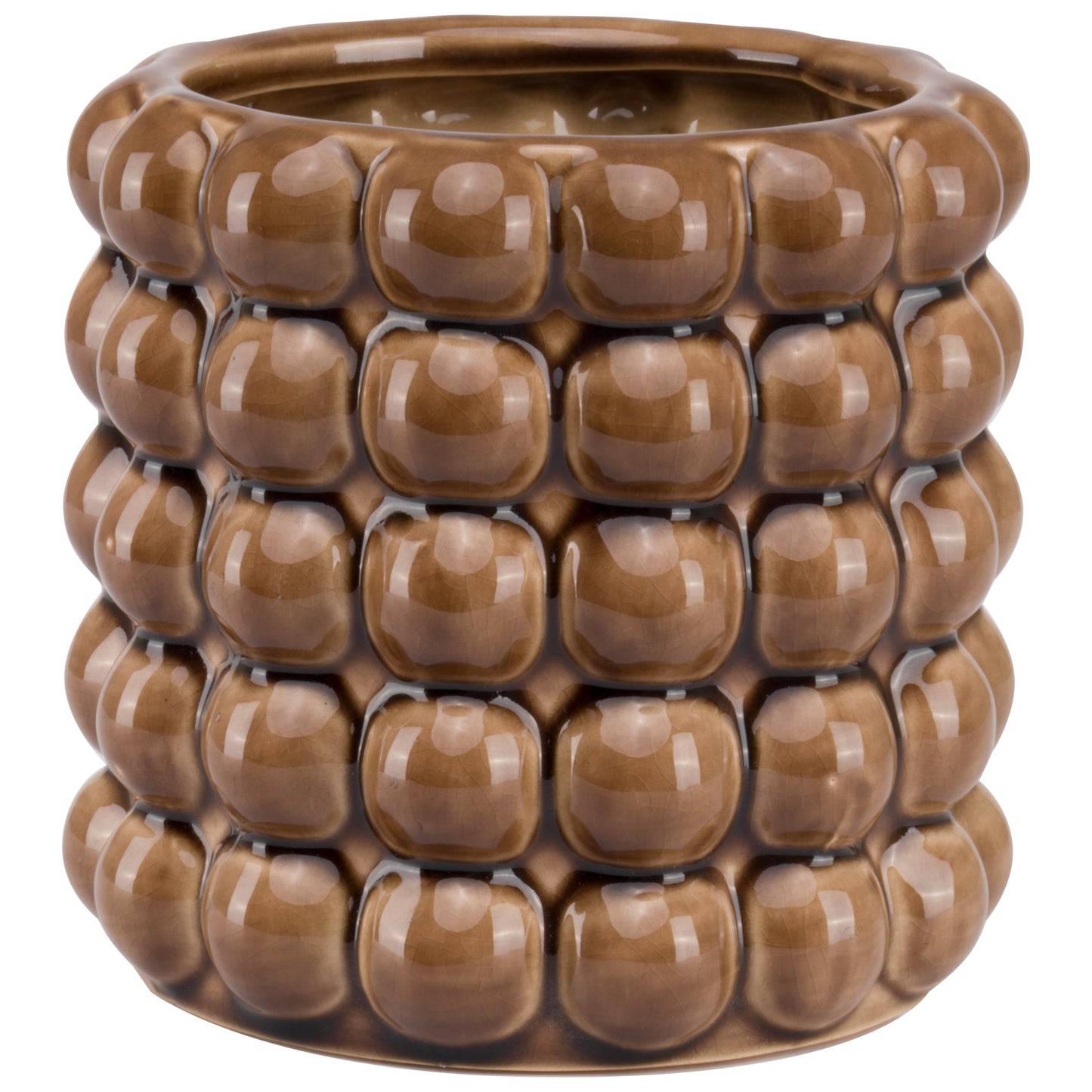 Seville Collection Caramel Bubble Planter