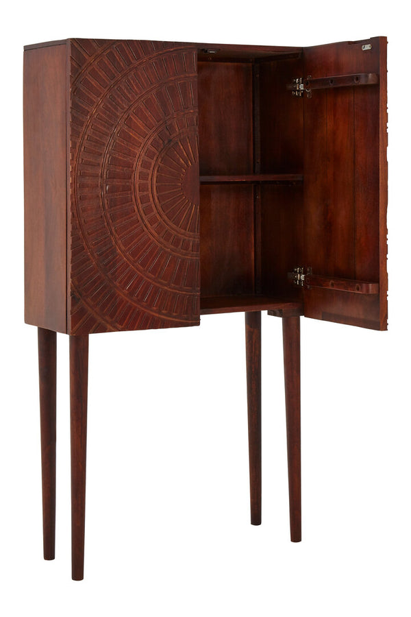 Vence Mango Wood Cabinet detail image – Xshowhome furniture