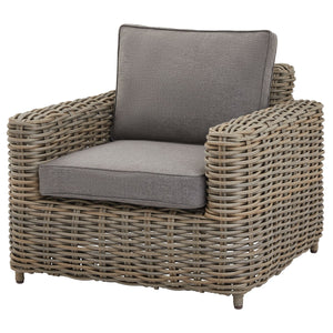 Ex-Display Amalfi Outdoor 4 Seater Set - Beige - Hills