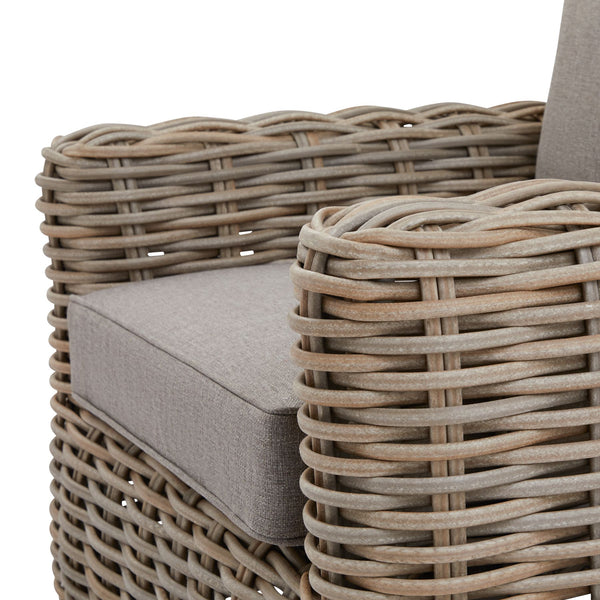 Ex-Display Amalfi Outdoor 4 Seater Set - Beige - Hills