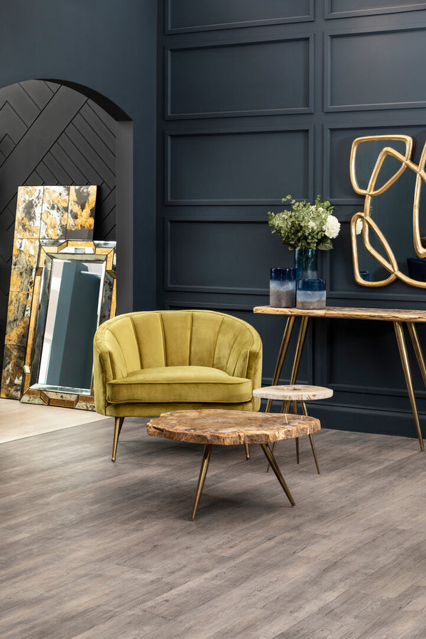 Relic Petrified Wood Console Table detail image – Xshowhome furniture