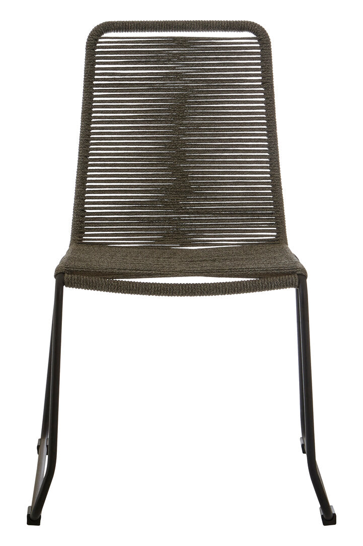 Sisal Grey Rope Chair – Xshowhome furniture