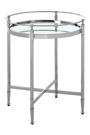 Zach Round Side Table detail image – Xshowhome furniture