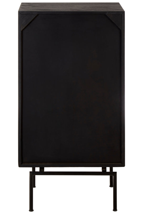 Boho Patterned 5 Drawer Tall Cabinet detail image – Xshowhome furniture