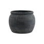 Amalfi Grey  Rimmed Plant Pot