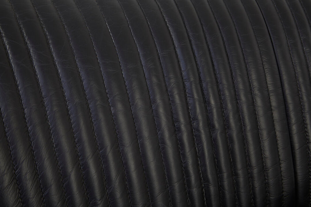 Victor 2 Seat Black Leather Sofa – Xshowhome furniture